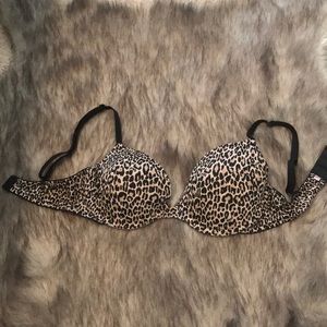 Pink Where Everywhere Demi Bra size 32C in Cheetah